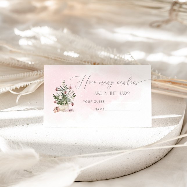 Inverno rosa adivinha quantos cartões (Criador carregado)