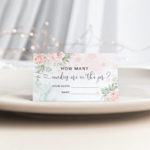 Inverno rosa adivinha quantos cartões