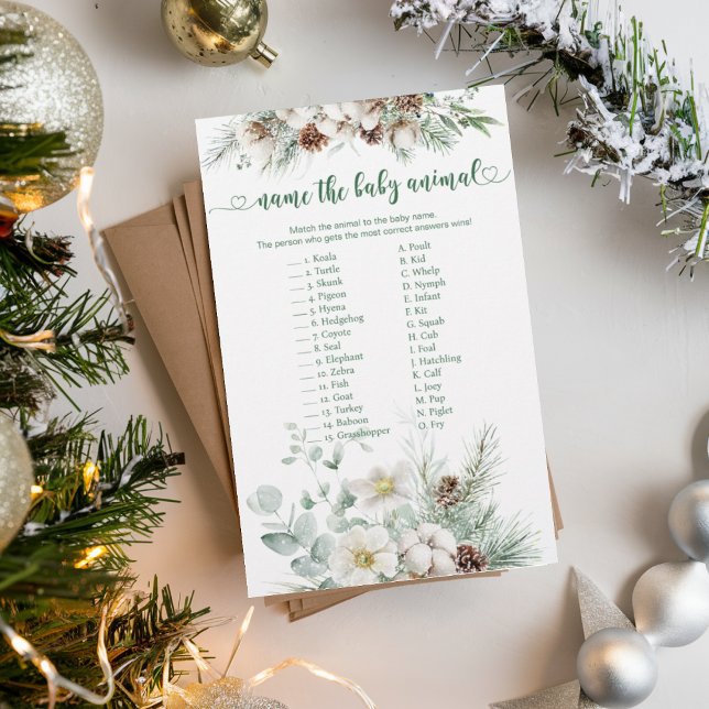 Inverno verde Jogo Bebê Correspondente (Criador carregado)