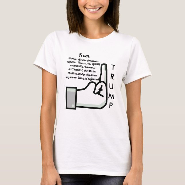 Invertendo o pássaro e a camisa do Donald (Frente)