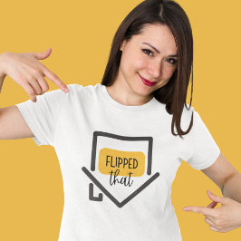 Inverteu Aquela Camisa De T-Blenda Tripla.