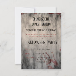 Investigação da Cena do Crime Halloween Salvar a D