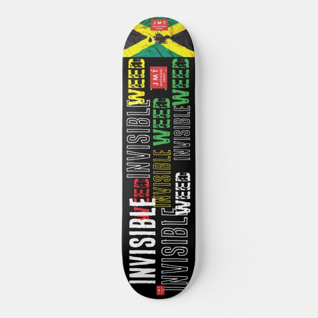 INVISIBLE WEED. JMT Skateboard (Frente)