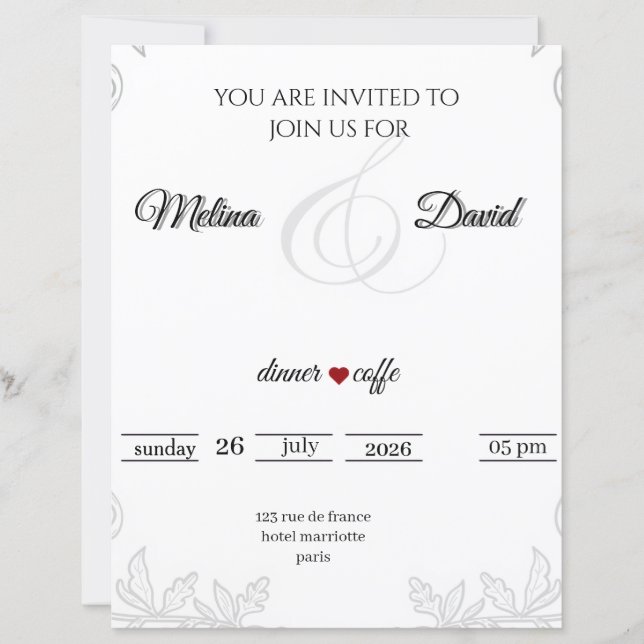 invitation  (Frente)
