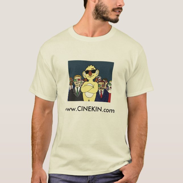 Inviter do t-shirt de muitos homens (Frente)