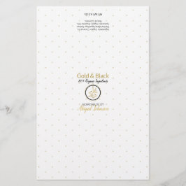 Invólucro de encapsulamento de sabão Dourado e pre