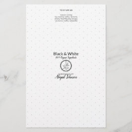 Invólucro de encapsulamento de sabão preto e branc