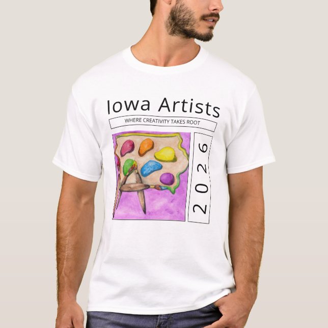 Iowa Artist T-shirt (Frente)