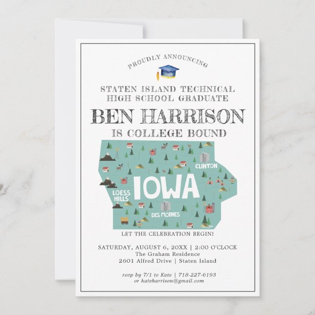 Iowa | Festa de formatura Colégio (Frente)