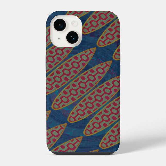 Ipanema Padrão de surfboard (Verso)
