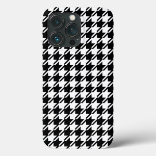 iPhon com gabinete de padrão Rpt preto+branco