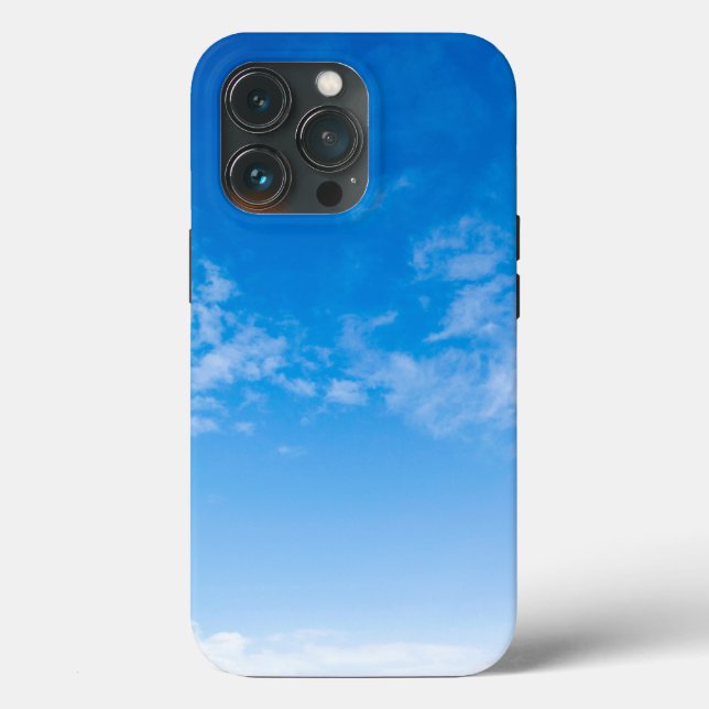 iPhon De Maçã De Maçã Azul E Branco (Verso)
