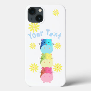 iPhon Personalizado de Casagem de Hamsters Kawaii 