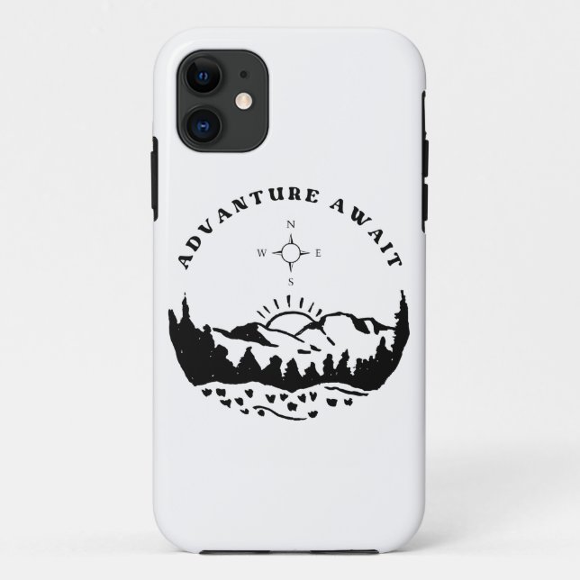 iPhone 11 Capas Advanture Await (Verso)