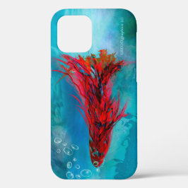 iPhone 12 Pro - um caso de Peixe Pintado Vermelho