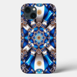 iPhone 13 Case-Mate com cores argentinas