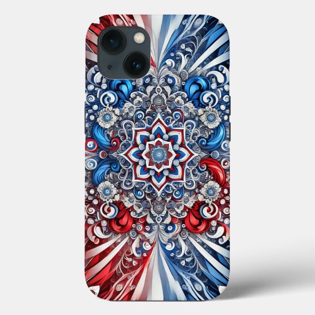iPhone 13 Case-Mate com Cores Francesas (Verso)