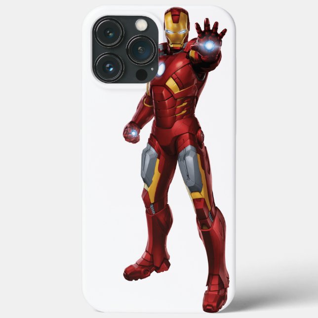 Iphone 13 pro Max Capas em Ironman Shoot para pros (Verso)