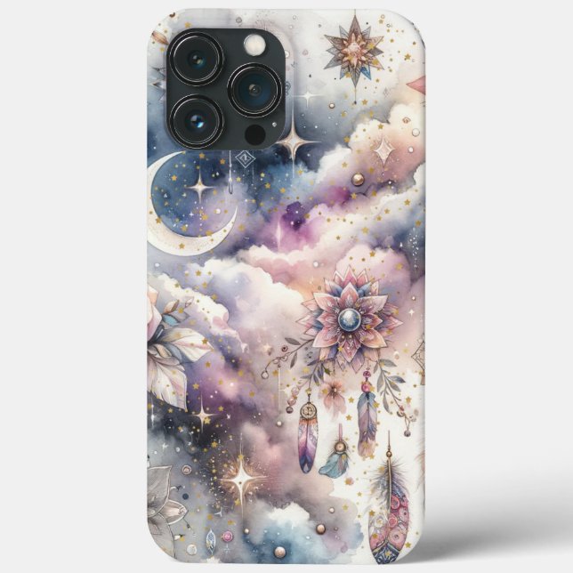iPhone 13 Pro Max Case no Celestial Design (Verso)