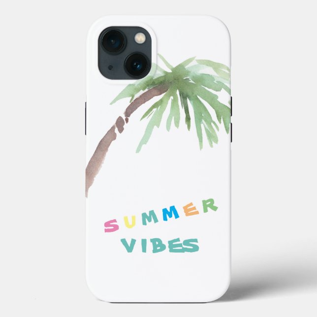 iPhone 13 Summer Vibes Palm Tree (Verso)