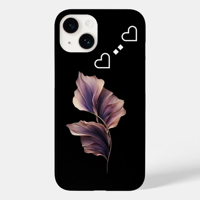 Iphone 14 abstract phone case (Verso)