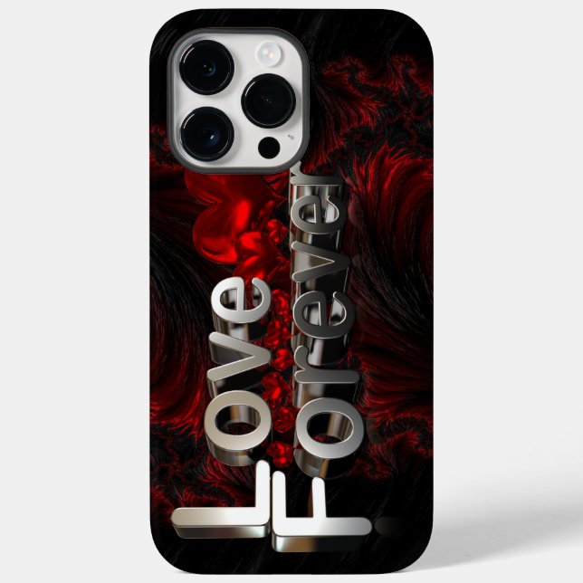iphone 14 capas max pro love para sempre (Verso)