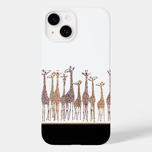 iPhone 14 Case-Girafas (Verso)