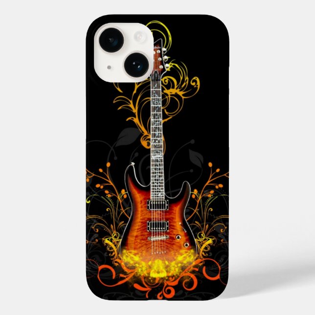 iPhone 14 Case-Guitar (Verso)