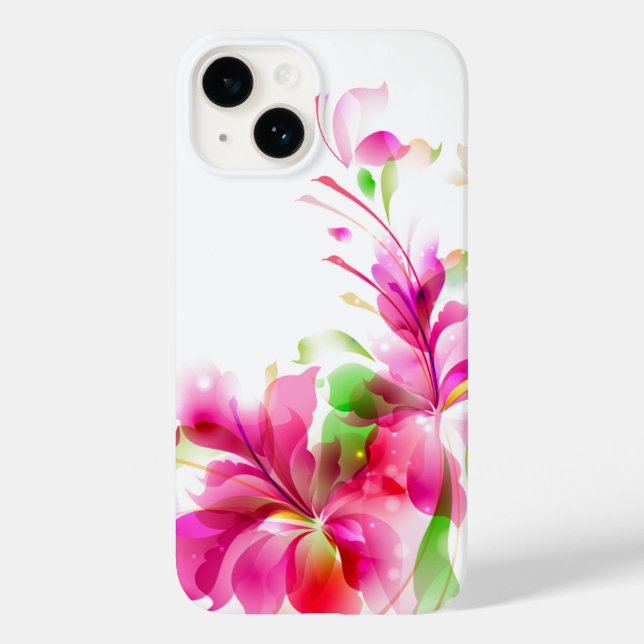 iPhone 14 Case-Tropical Floral (Verso)