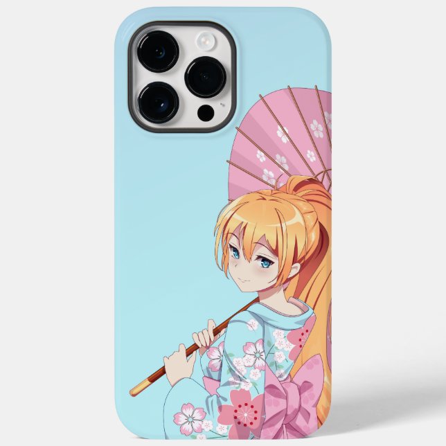iPhone 14 Pro Max Anime Girl Cobrir (Verso)