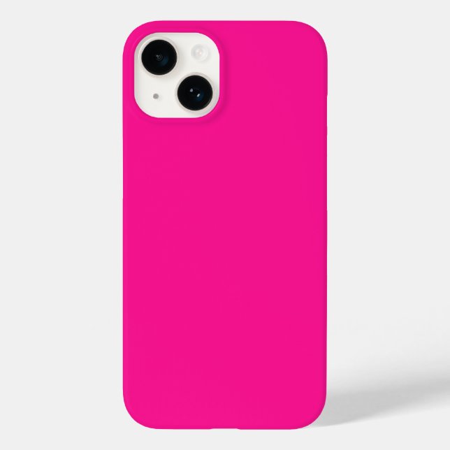 iPhone 14 Rosa Fluorescente (Verso)