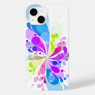 iPhone 14 Splash Colorido de Caso