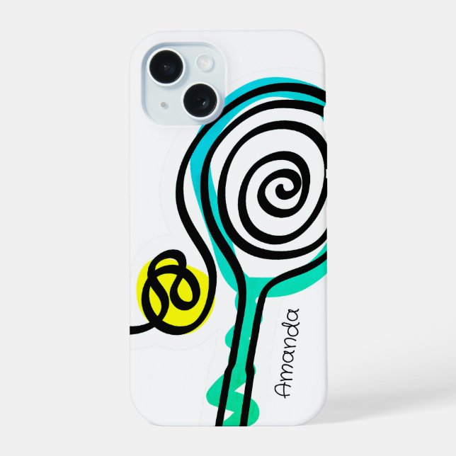 iPhone 15 protetor de ajustado fino ultrafino (Verso)