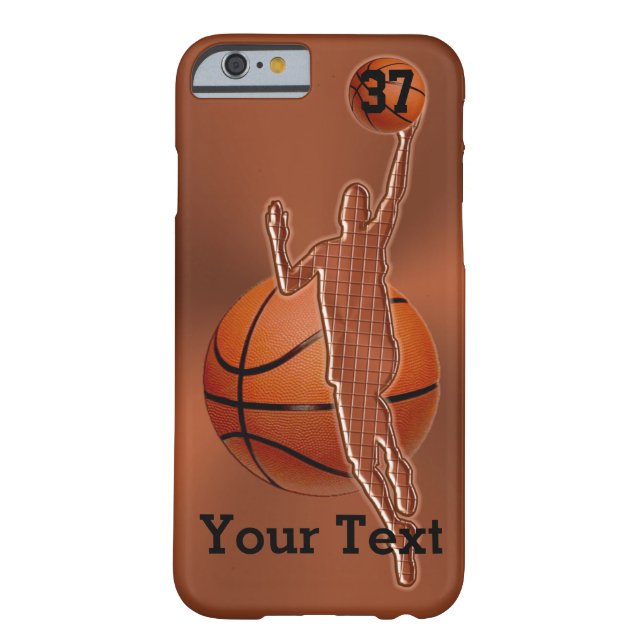 iPhone 6 Capas de basquetebol NÚMERO e NOME de Jer (Verso)