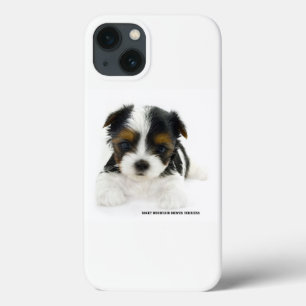 iPhone 8/7 de caso - filhote de cachorro de Biewer