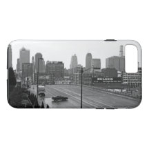 Capa dura para iPhone 8/7 Plus Downtown Kansas Cit