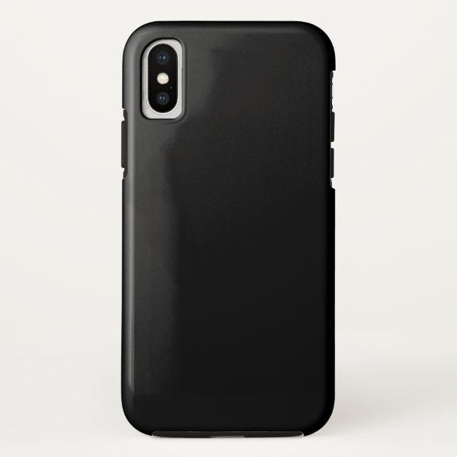 iPhone, Case-Mate Capa preta resistente para iPhone X (Verso)