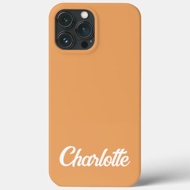 iPhone Clássico Elegante Personalizado. (Verso)