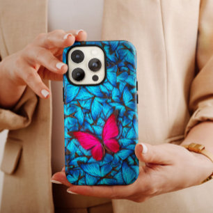 iPhone com Borboleta Rosa Grande iPhone 13 borbo