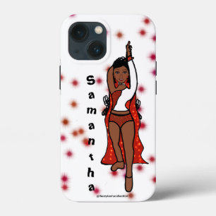 iPhone do Dançarino Personalizado /iPad Caso Red C