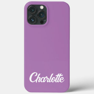 iPhone do Monograma Elegante Clássico Personalizad