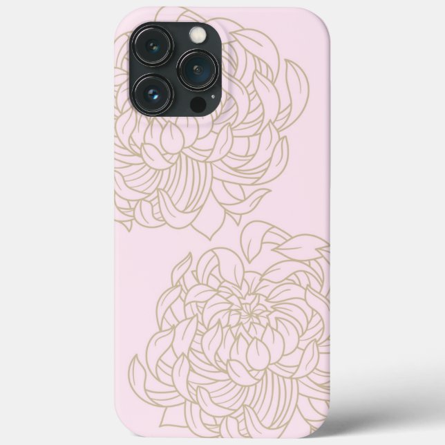iPhone Floral Rosa / iPad case (Verso)