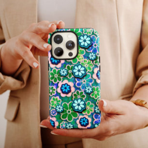 iPhone Hippie Flor Turquesa   Hippie iPhone 13