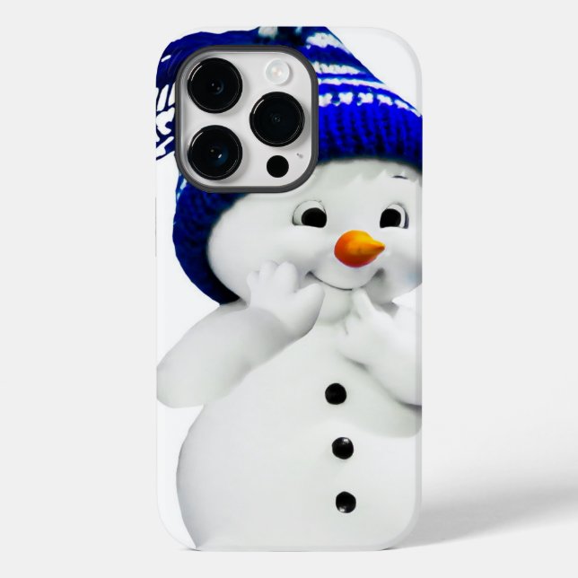 iPhone/iPad Cute Snowman (Verso)