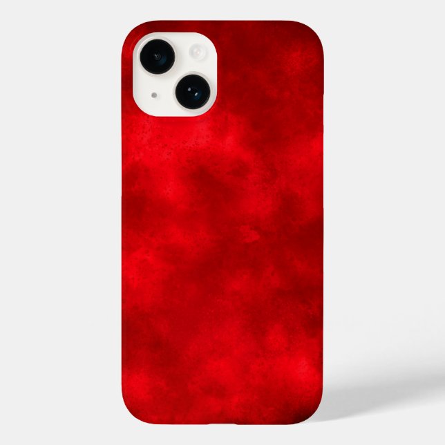 iPhone / iPad de Efeito de Nuvem Vermelha (Verso)