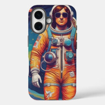 iPhone / iPad do astronauta do hipster