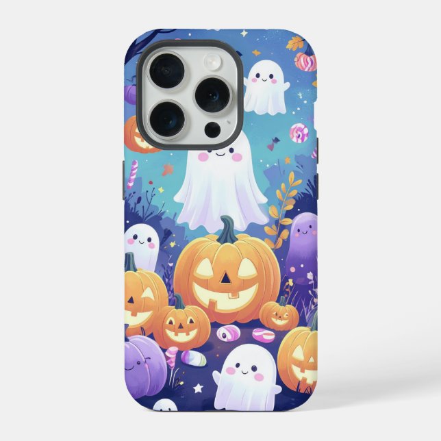 iPhone / iPad do Halloween em forma de Fita (Verso)