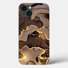 iPhone/iPad Dourado com brilho de água