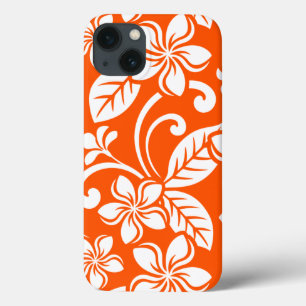iPhone/iPad ISLAND PLUMERIA (VERY ORANGE)