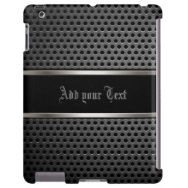 iPhone, iPad, SG3,4,5, Motorola Capas-Carbon Steel